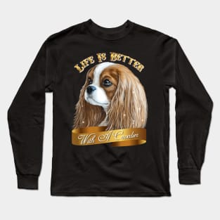 Cavalier King Charles Spaniel Long Sleeve T-Shirt